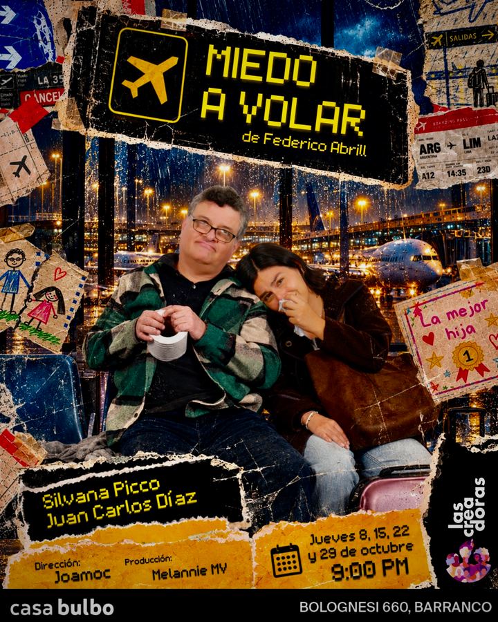 Afiche de Miedo a volar